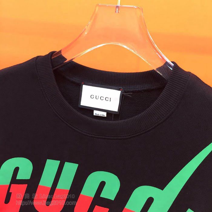 Gucci男裝 19-20FW新款 古奇圓領衛衣 古馳男士長袖衛衣  tzy2242